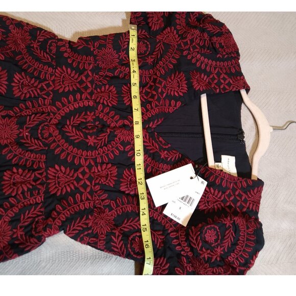 NWT! Adelyn Rae Dress ONLY $69! RETAIL $158! Midi Eyelet Embroidered Sz S - Picture 6 of 8